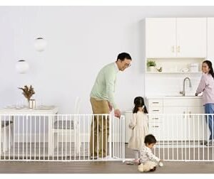 Regalo 194-Inch Super Wide Adjustable Baby Gate and Play Yard, 2-In-1, Bonus Kit, 4 Count (Pack of 1) : Baby - Amazon