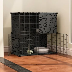 Family Indoor Cat Panoramic Villa Free Space Pet Fence Fence Cat Nest - AliExpress