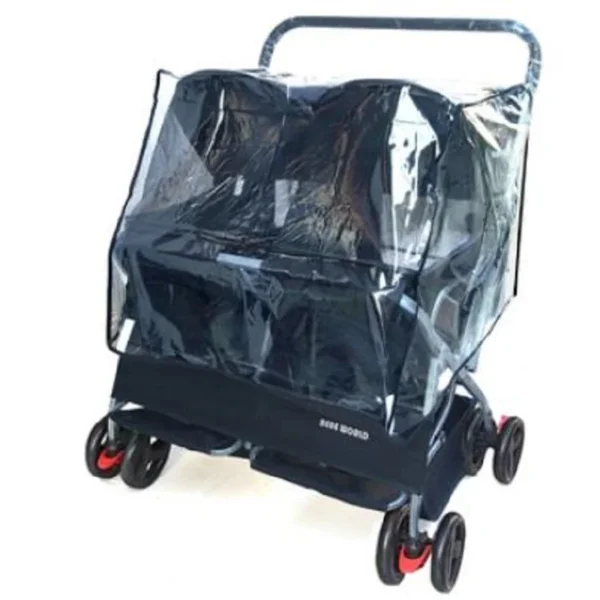 Advanced Double Seat Dog Prams, Light Folded, Instantly Cat Stroller, 8 Wheel Pet Strollers, Puppy Carrier, Outdoors Accessories - AliExpress - Image 4